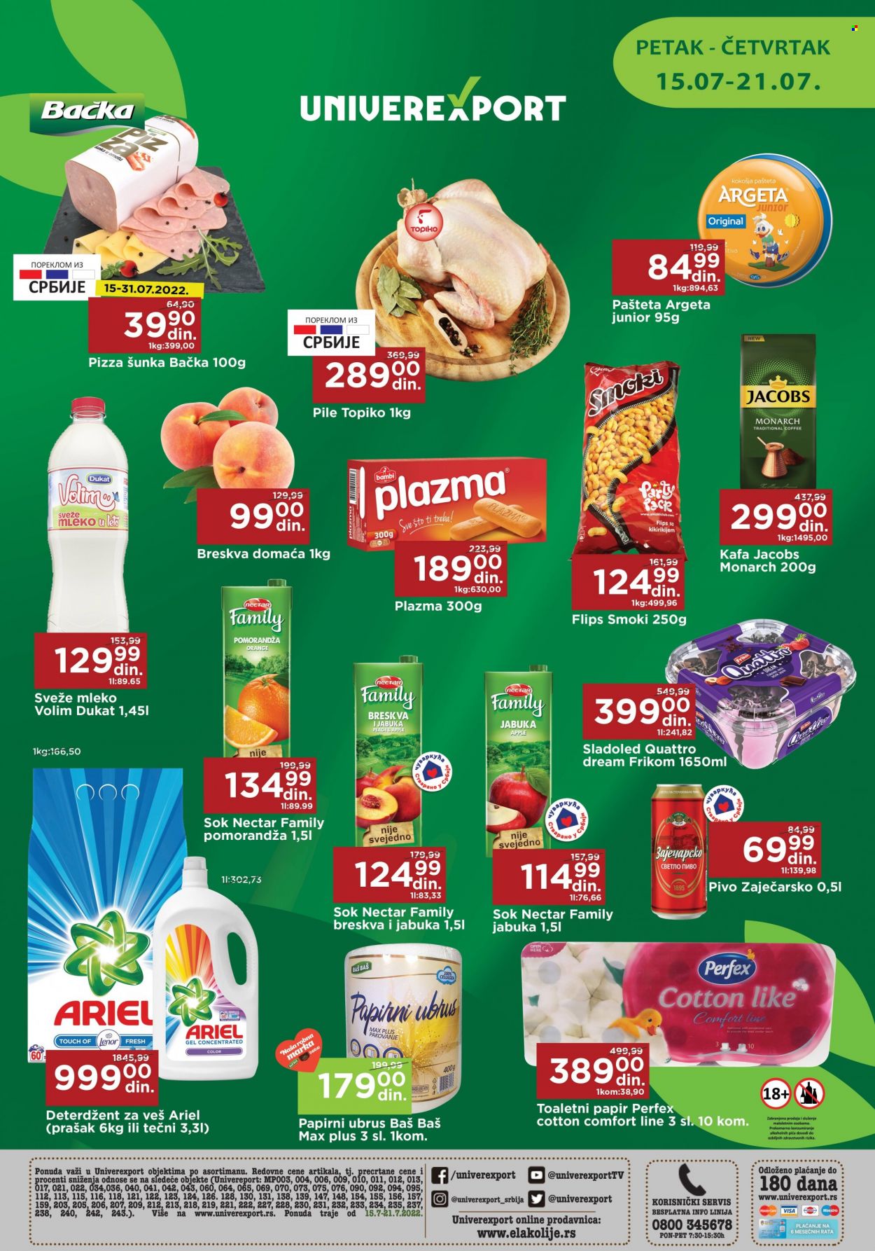 Univerexport katalog - 15.07.2022 - 21.07.2022. Stranica 1