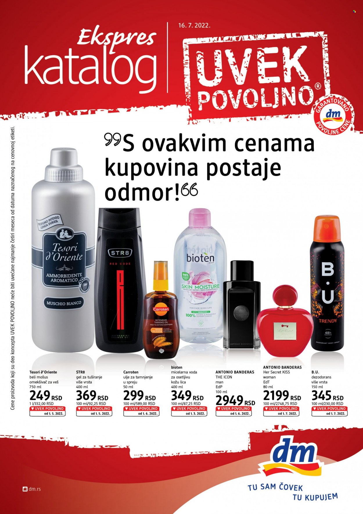 dm drogerie katalog. Stranica 1