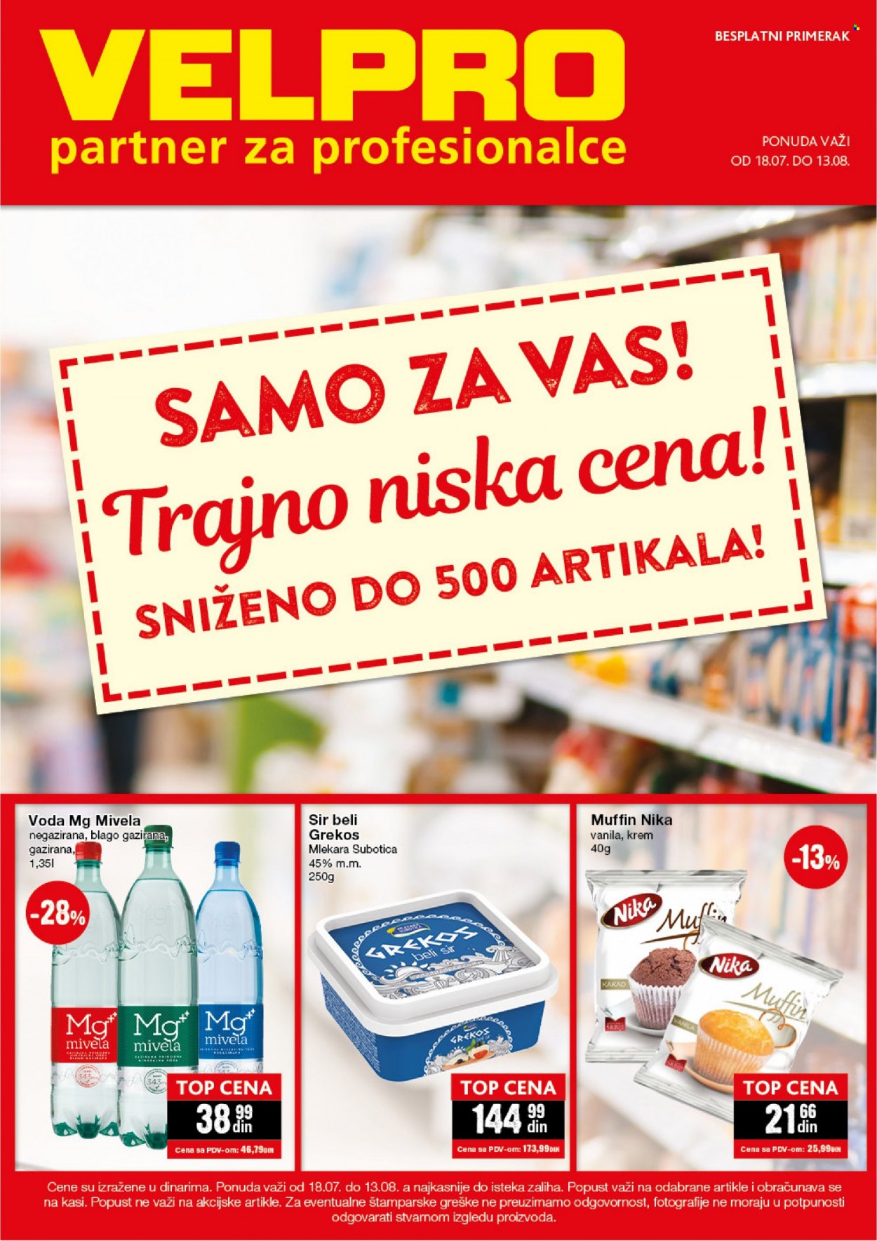 Velpro katalog - 18.07.2022 - 13.08.2022. Stranica 1