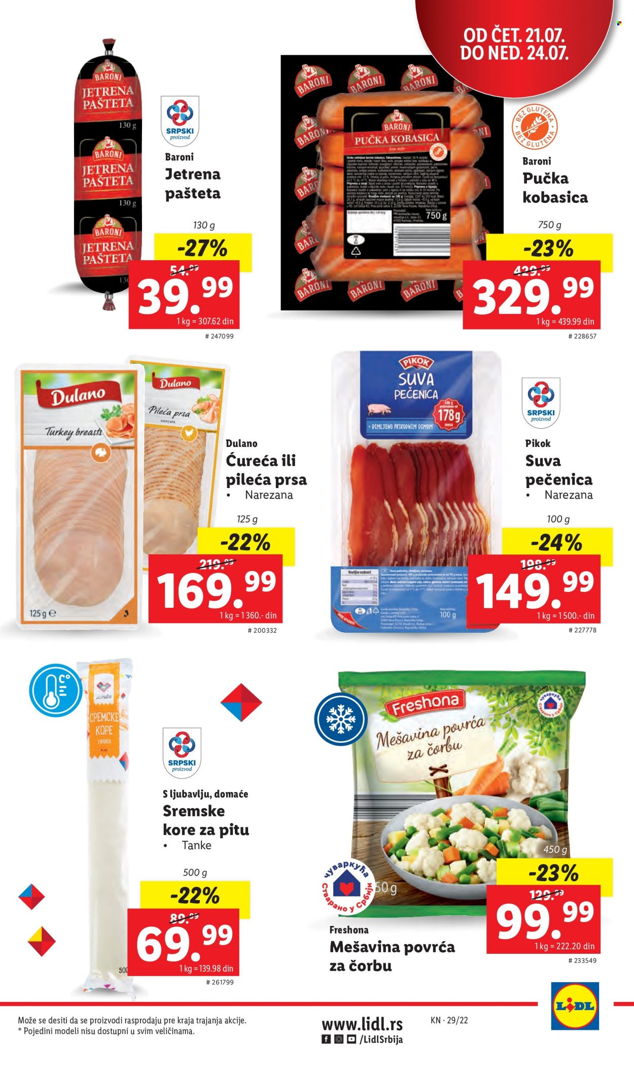 Lidl katalog - 21.07.2022 - 27.07.2022. Stranica 11