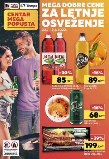 Mega Maxi katalog - 20.07.2022 - 02.08.2022.