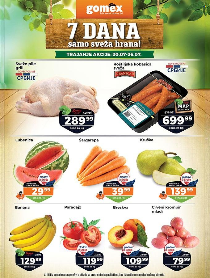 Gomex katalog - 20.07.2022 - 26.07.2022. Stranica 1