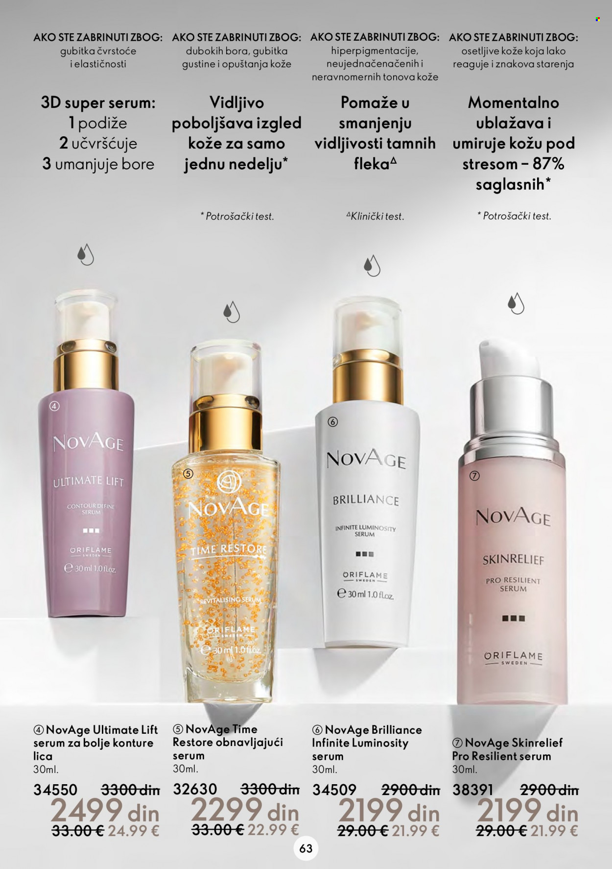Oriflame katalog - 20.07.2022 - 02.08.2022. Stranica 63
