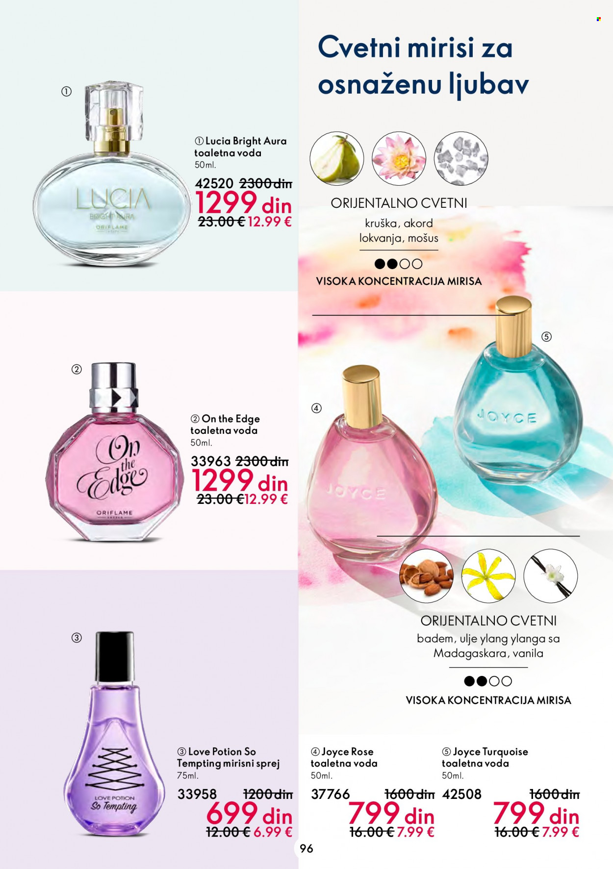 Oriflame katalog - 20.07.2022 - 02.08.2022. Stranica 96