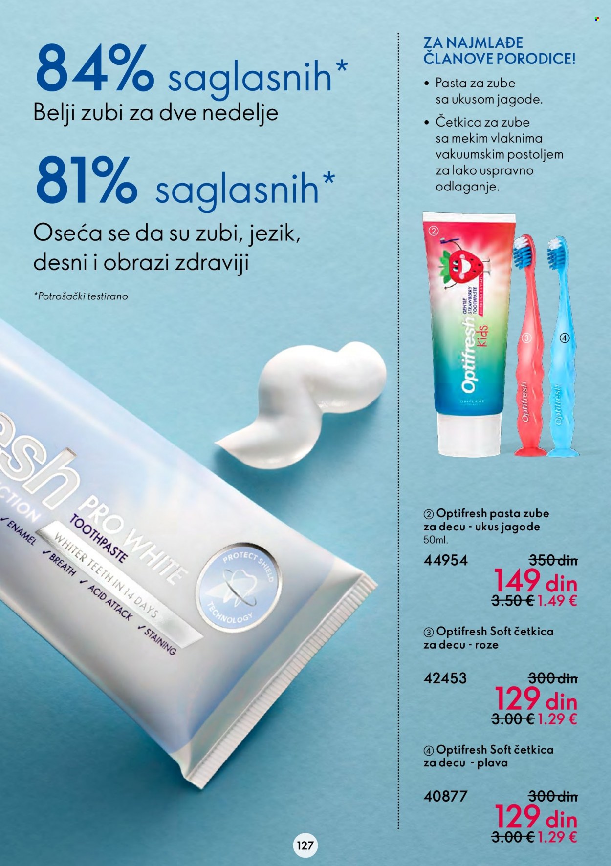 Oriflame katalog - 20.07.2022 - 02.08.2022. Stranica 127