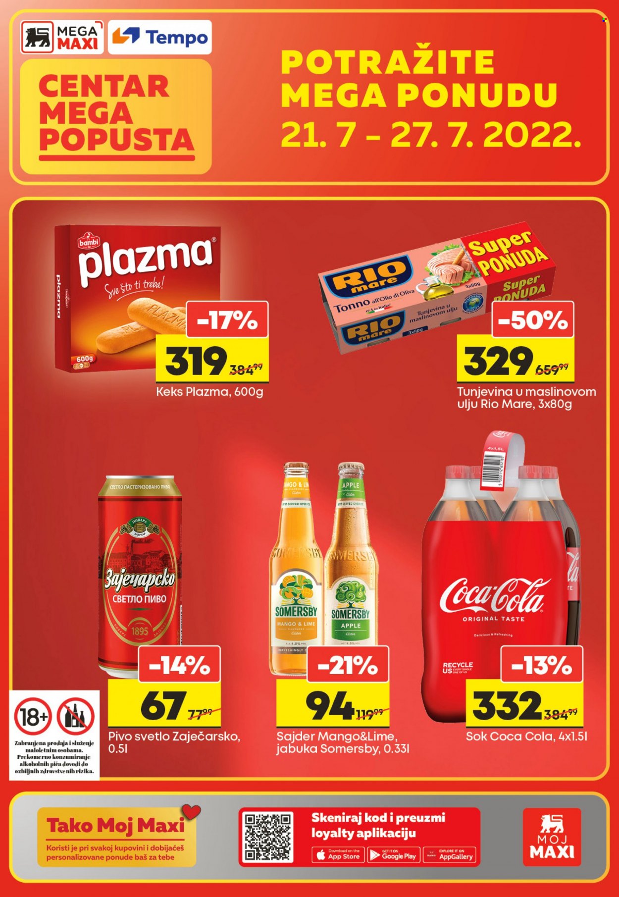 Mega Maxi katalog - 21.07.2022 - 27.07.2022. Stranica 1