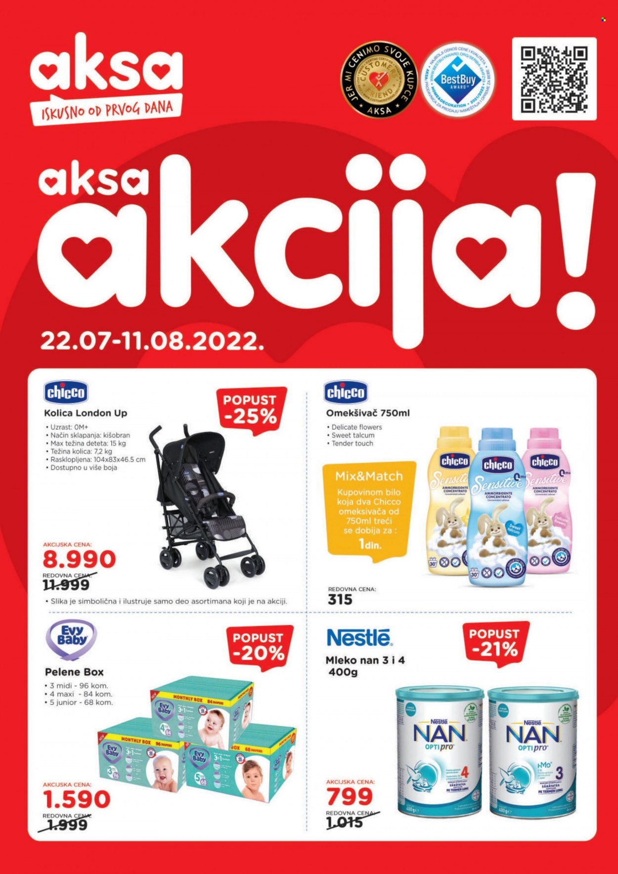 Aksa katalog - 22.07.2022 - 11.08.2022. Stranica 1