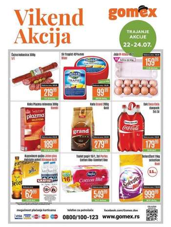 Gomex katalog - 22.07.2022 - 24.07.2022.