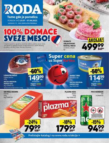 Roda katalog - 25.07.2022 - 07.08.2022.