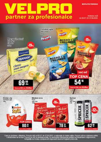 Velpro katalog - 25.07.2022 - 07.08.2022.