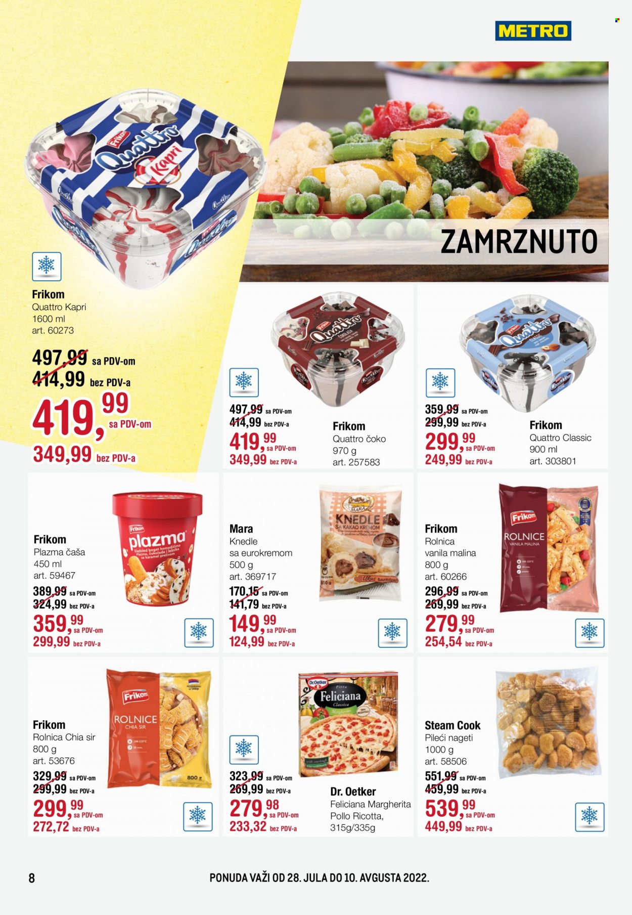 Metro katalog - 28.07.2022 - 10.08.2022. Stranica 8