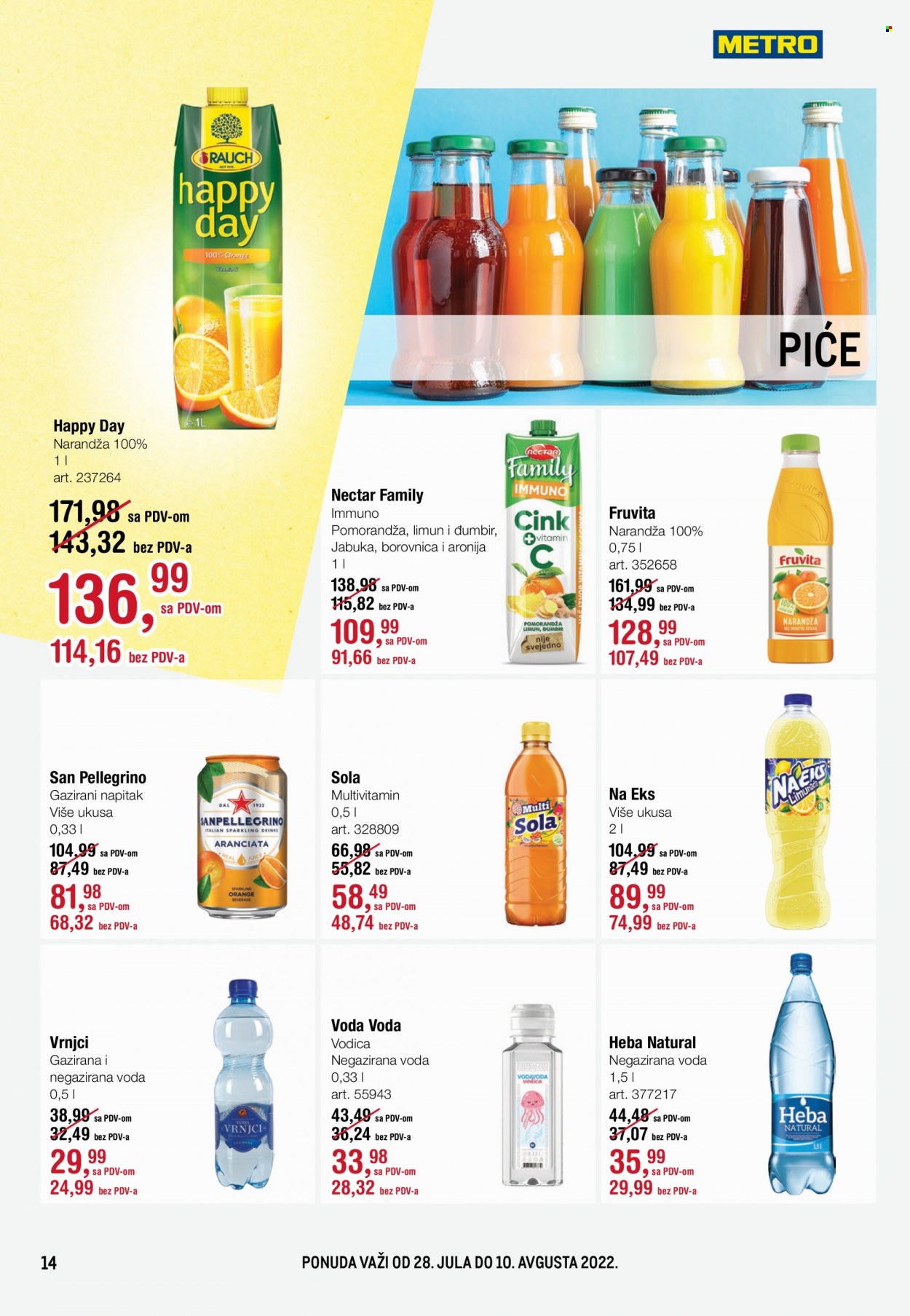 Metro katalog - 28.07.2022 - 10.08.2022. Stranica 14