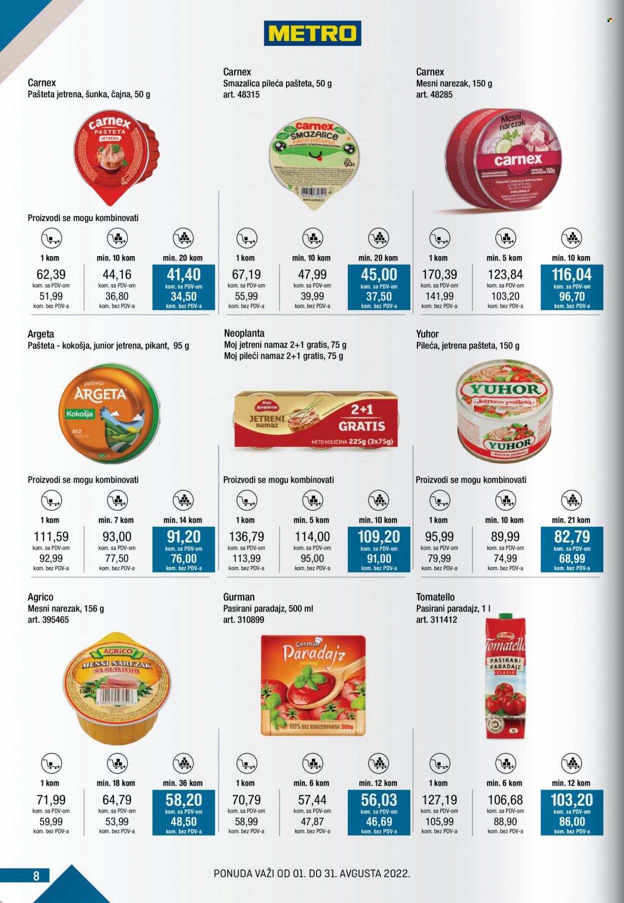 Metro katalog - 01.08.2022 - 31.08.2022. Stranica 8