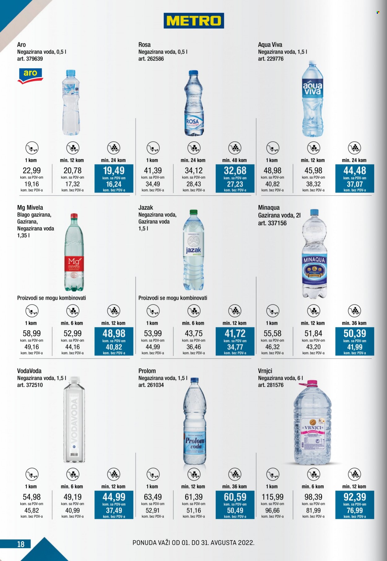 Metro katalog - 01.08.2022 - 31.08.2022. Stranica 18