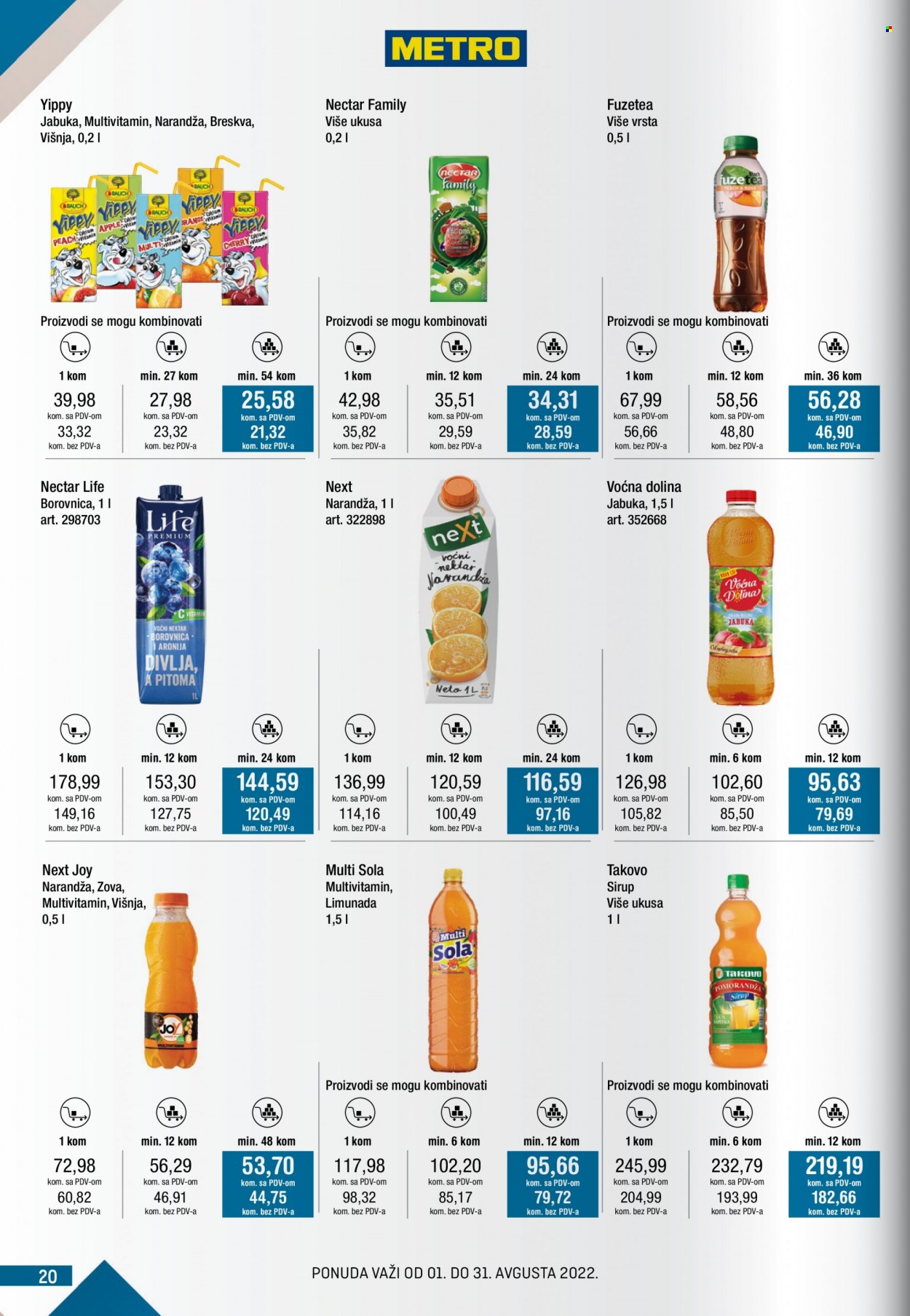 Metro katalog - 01.08.2022 - 31.08.2022. Stranica 20