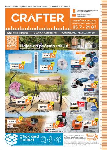Crafter katalog - 25.07.2022 - 21.08.2022.