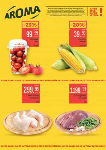 Aroma Market katalog - 28.07.2022 - 31.07.2022.