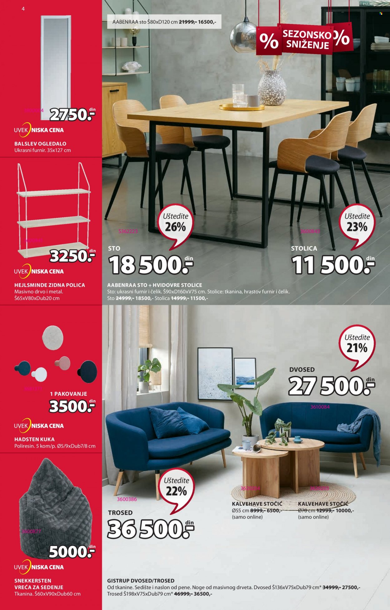 JYSK katalog - 28.07.2022 - 10.08.2022. Stranica 4