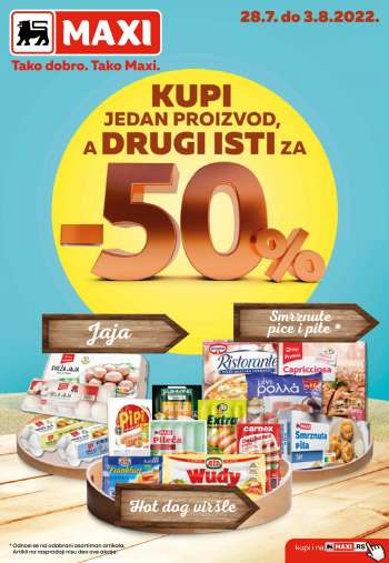 Maxi katalog - 28.07.2022 - 03.08.2022.