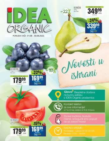 Idea katalog - 01.08.2022 - 30.08.2022.
