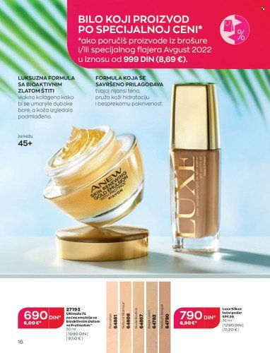 Avon katalog - 01.08.2022 - 31.08.2022. Stranica 16