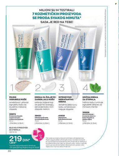 Avon katalog - 01.08.2022 - 31.08.2022. Stranica 30
