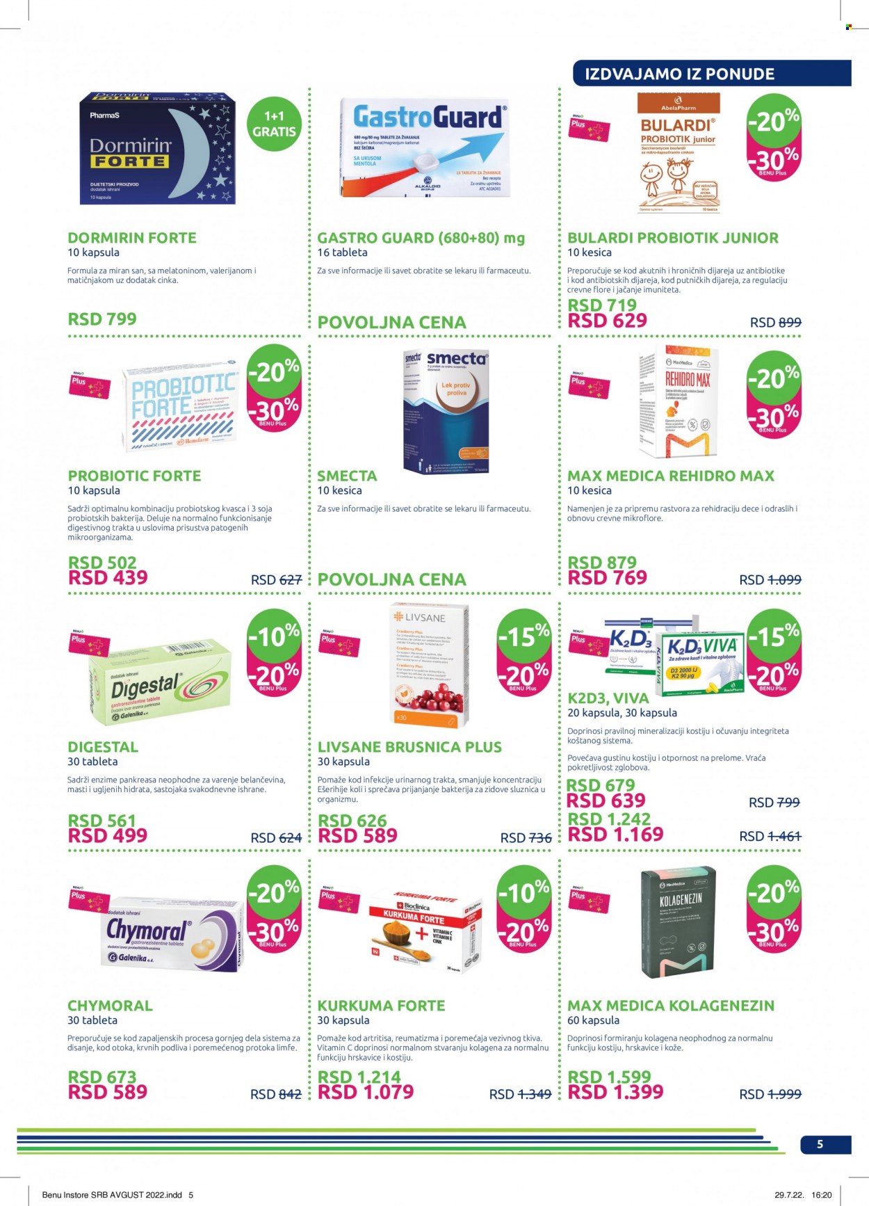 BENU katalog - 01.08.2022 - 31.08.2022. Stranica 5