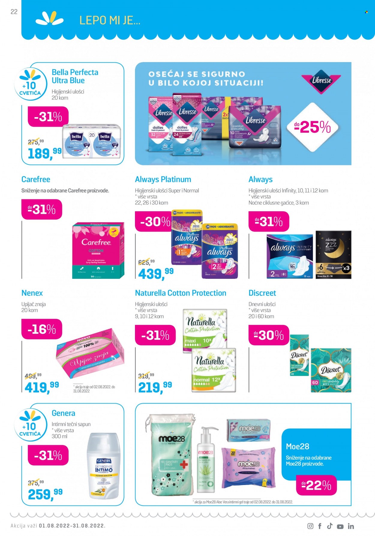 Lilly Drogerie katalog - 01.08.2022 - 31.08.2022. Stranica 22