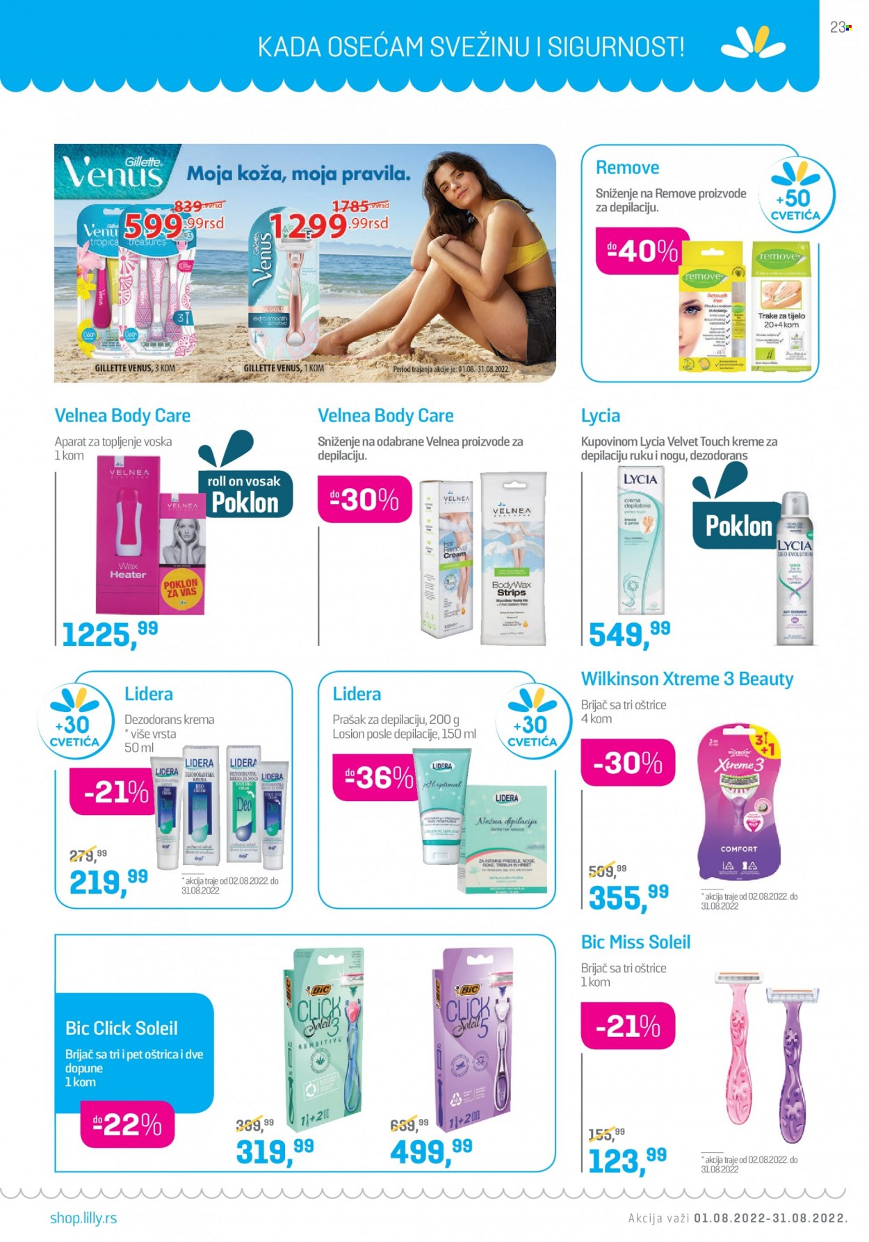 Lilly Drogerie katalog - 01.08.2022 - 31.08.2022. Stranica 23