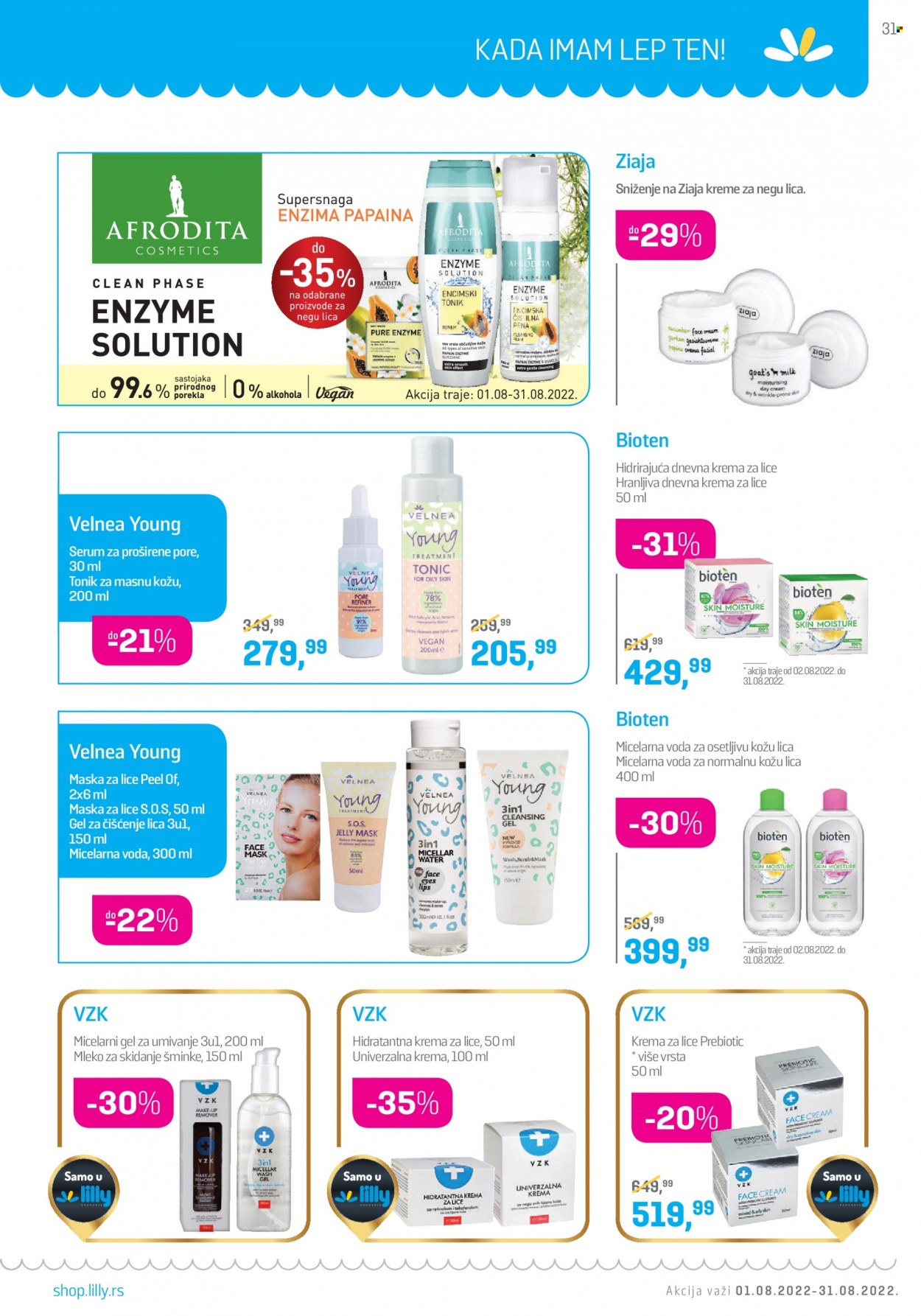 Lilly Drogerie katalog - 01.08.2022 - 31.08.2022. Stranica 31