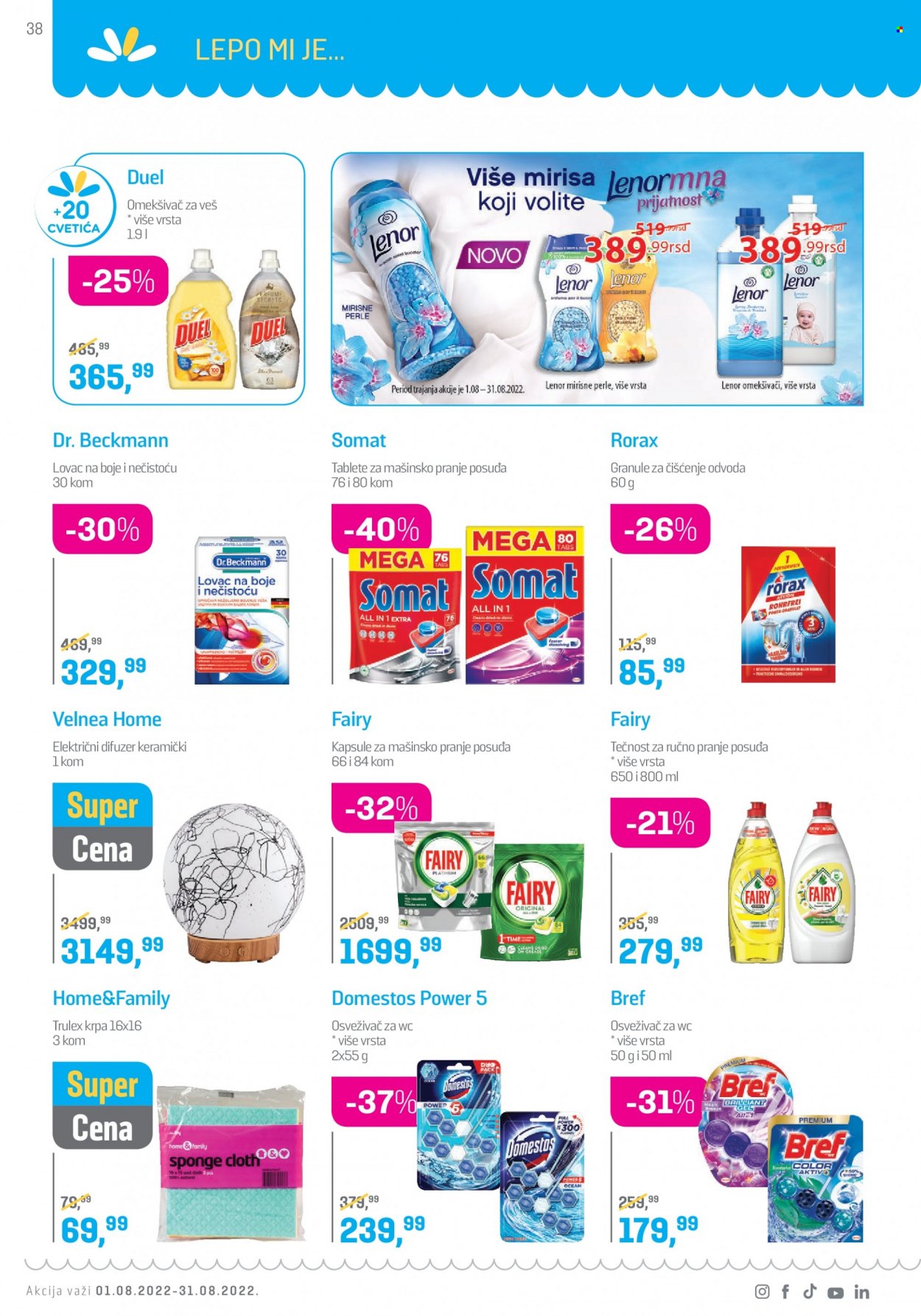 Lilly Drogerie katalog - 01.08.2022 - 31.08.2022. Stranica 38