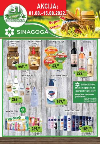 Sinagoga katalog - 01.08.2022 - 15.08.2022.