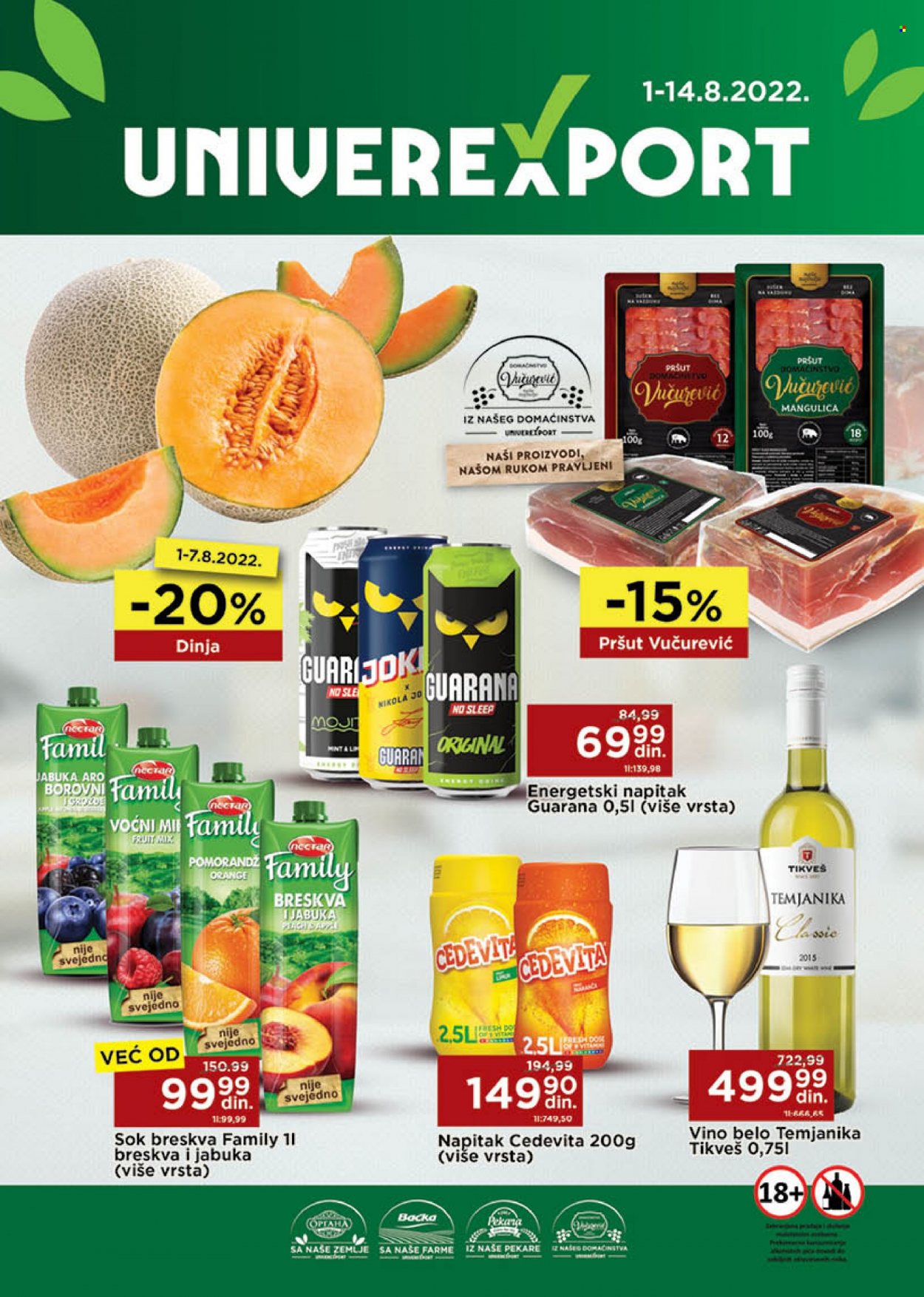Univerexport katalog - 01.08.2022 - 14.08.2022. Stranica 1