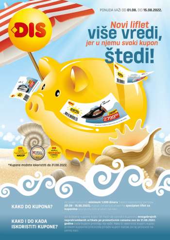 DIS katalog - 01.08.2022 - 15.08.2022.