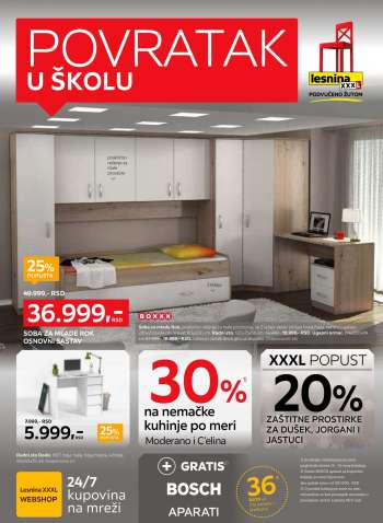 Lesnina XXXL katalog - 01.08.2022 - 28.08.2022.