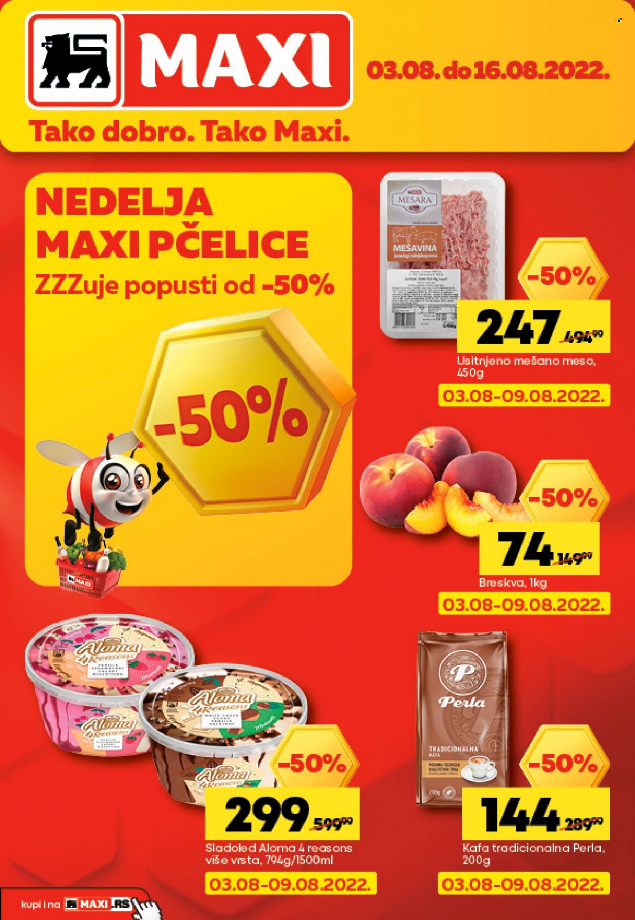 Maxi katalog - 03.08.2022 - 16.08.2022. Stranica 1