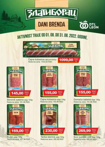 Leon Diskont katalog - 01.08.2022 - 31.08.2022.