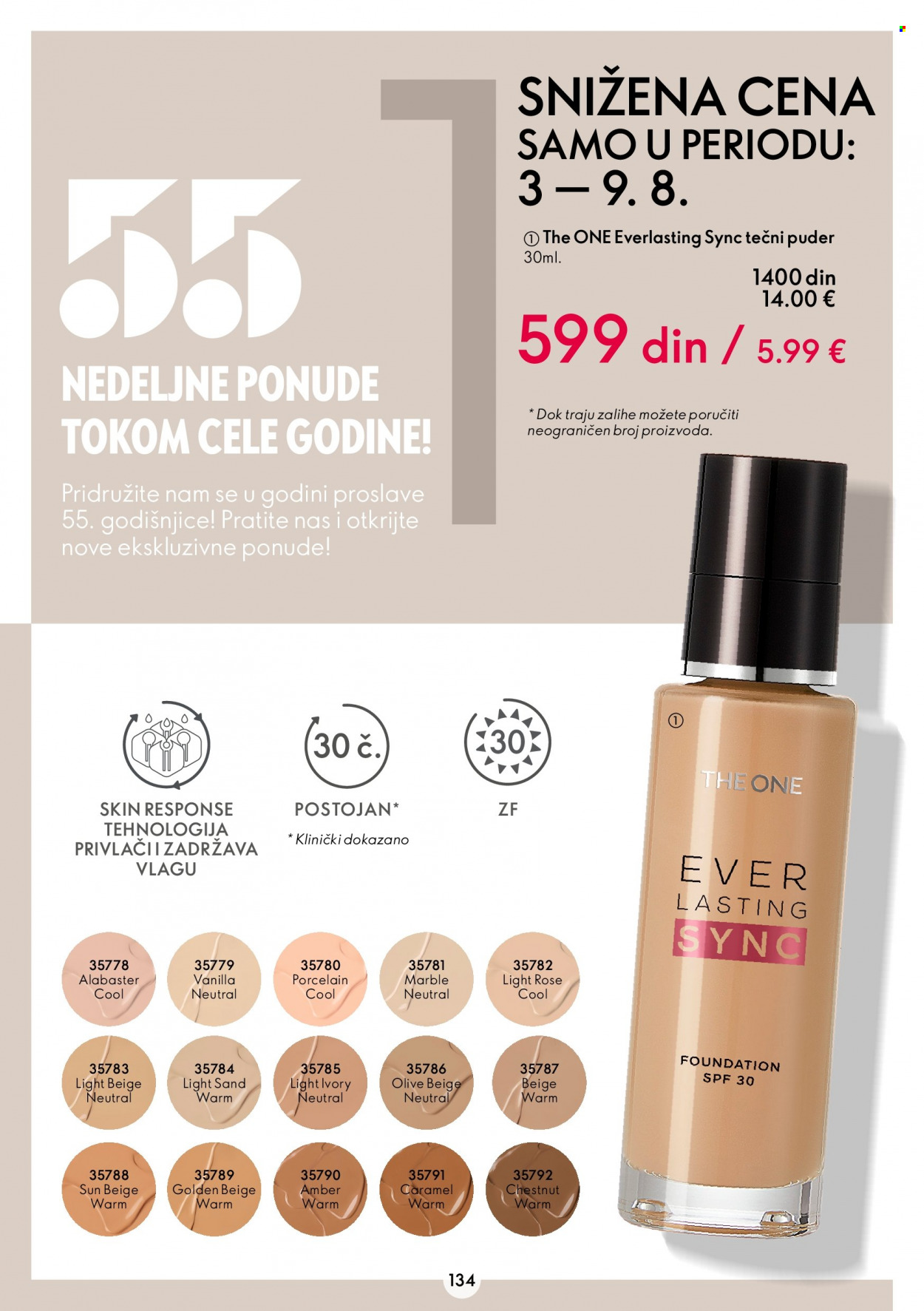 Oriflame katalog - 03.08.2022 - 23.08.2022. Stranica 134