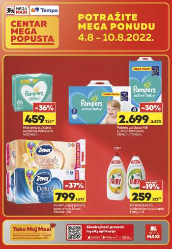 Mega Maxi katalog - 04.08.2022 - 10.08.2022.