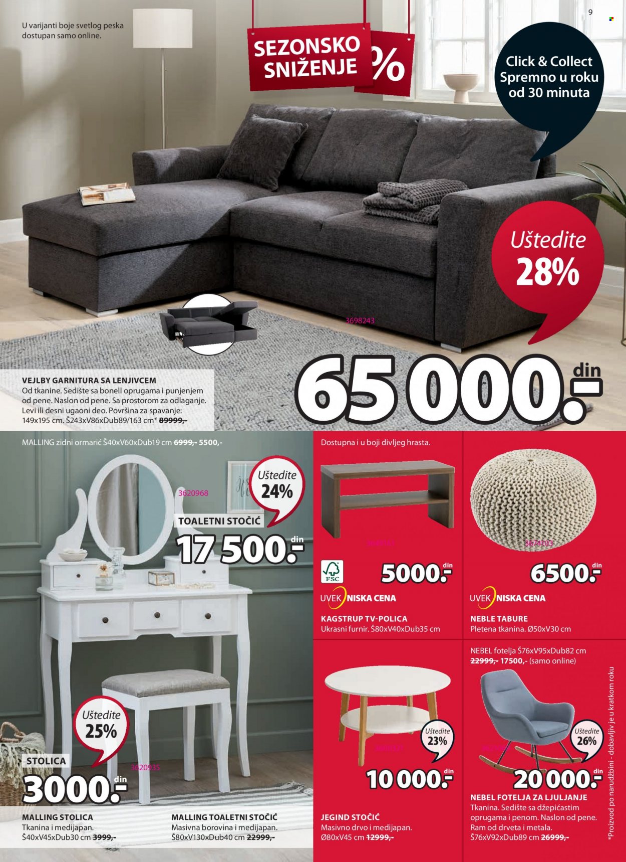 JYSK katalog - 04.08.2022 - 17.08.2022. Stranica 9