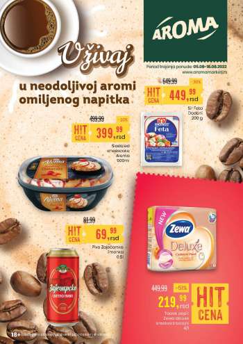 Aroma Market katalog - 05.08.2022 - 18.08.2022.