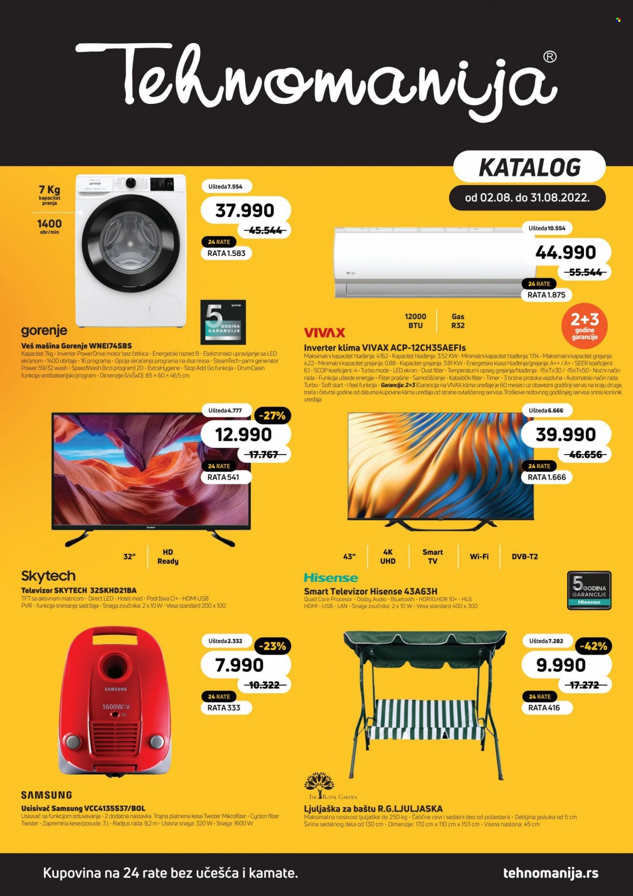 Tehnomanija katalog - 02.08.2022 - 31.08.2022. Stranica 1