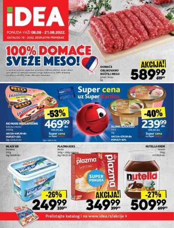 Idea katalog - 08.08.2022 - 21.08.2022.