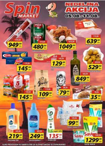 Spin Market katalog - 05.08.2022 - 11.08.2022.