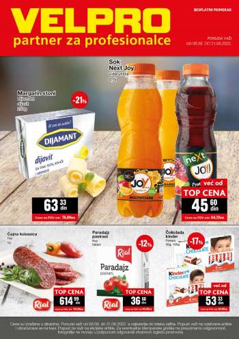 Velpro katalog - 08.08.2022 - 21.08.2022.