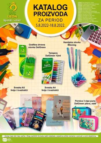 Leon Diskont katalog - 05.08.2022 - 18.08.2022.