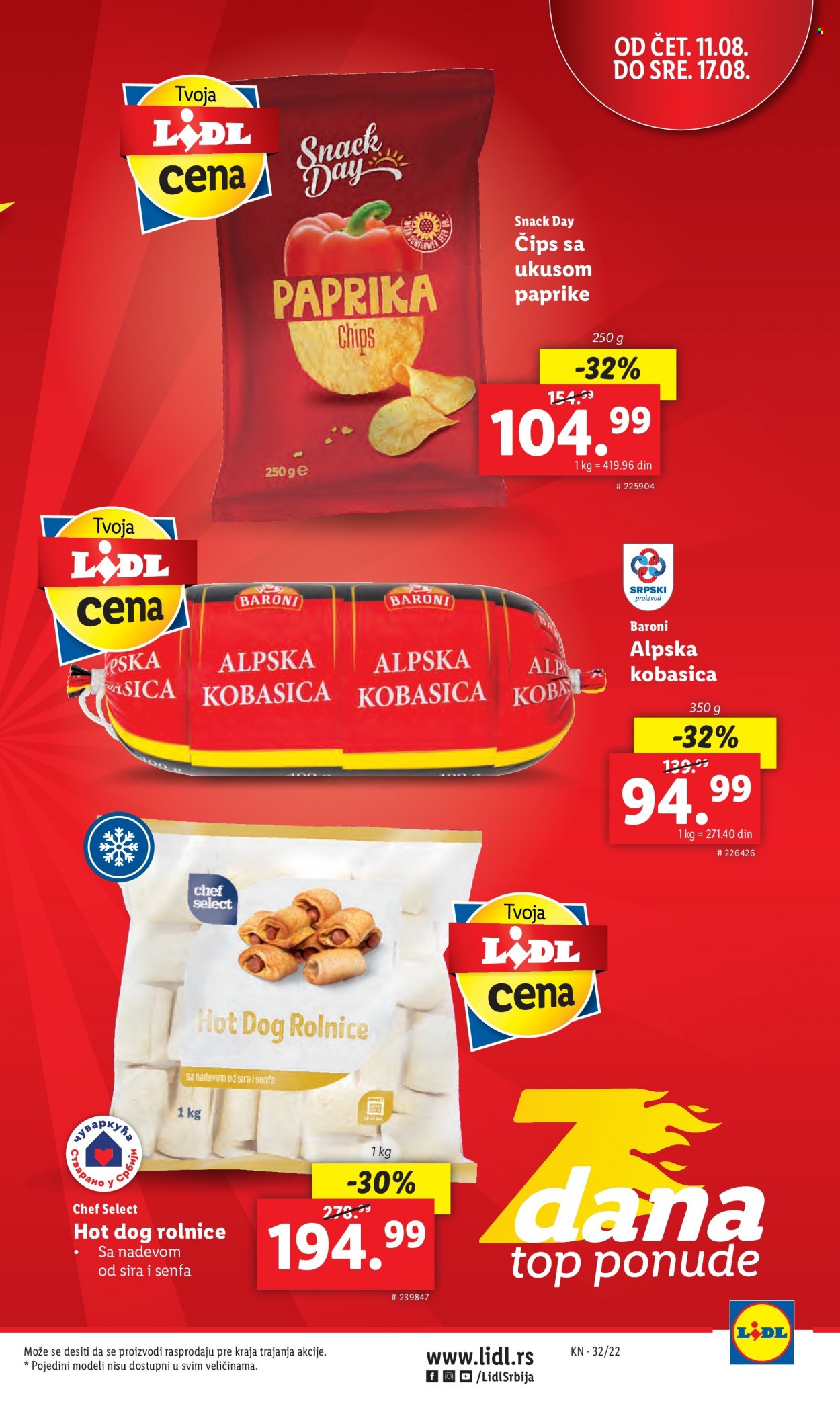 Lidl katalog - 11.08.2022 - 17.08.2022. Stranica 3