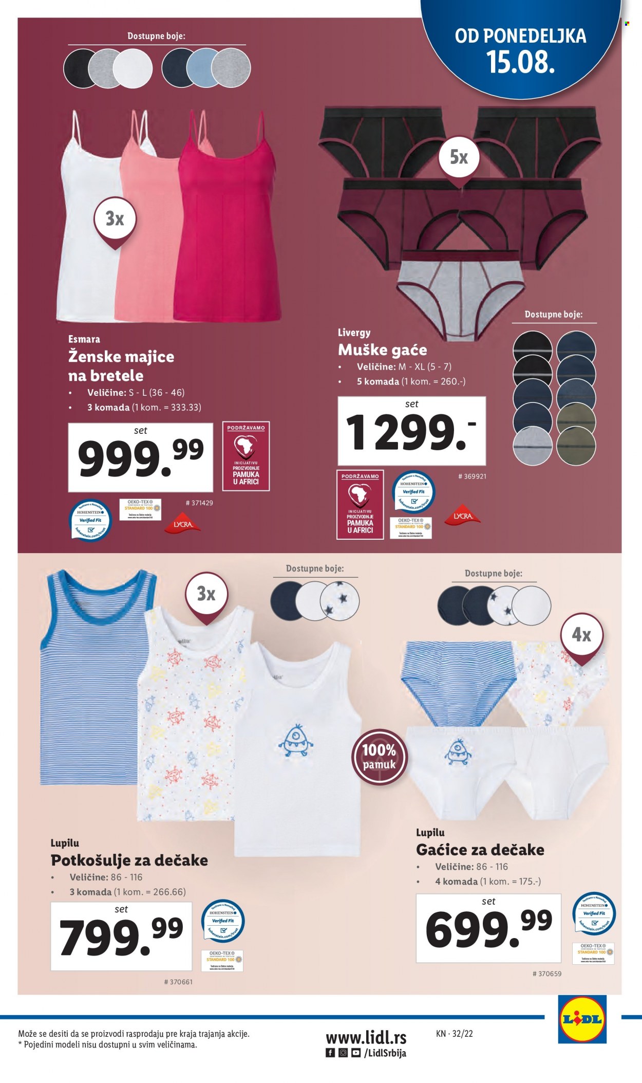 Lidl katalog - 11.08.2022 - 17.08.2022. Stranica 39