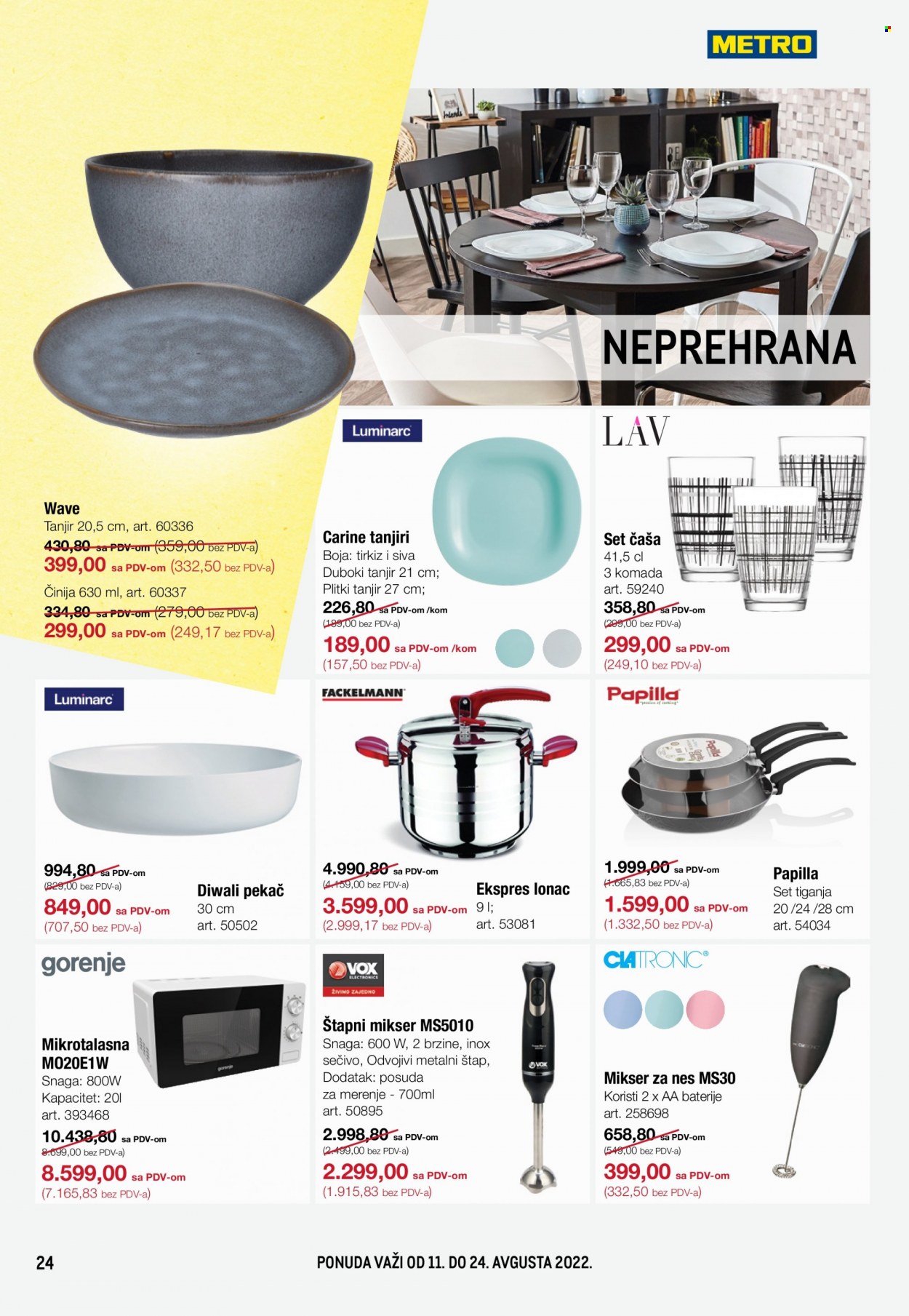 Metro katalog - 11.08.2022 - 24.08.2022. Stranica 24