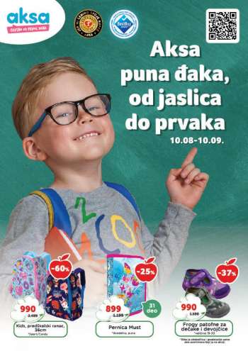 Aksa katalog - 10.08.2022 - 10.09.2022.